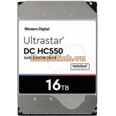 Ổ cứng HDD WD Enterprise Ultrastar DC HC550 16TB/3.5inch/7200rpm/Sata/512MB - WUH721816ALE6L4